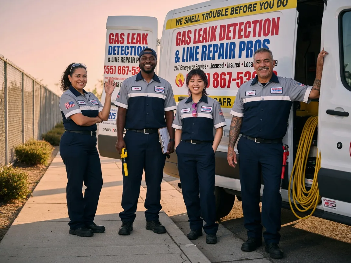 Gas Line Repair company in Husser, LA